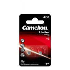 2 Camelion Alcaline batteries LR621 LR60 AG1 1.5V Exp 2025 Sans Mercure 2BL Neuf