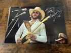 Singer HANK WILLIAMS JR Signed 4x6 Photo COUNTRY MUSIC AUTOGRAPH
