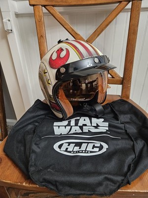 Star Wars X Wing Motorcycle HJC Star Wars X-Wing Fighter Pilot 3/4