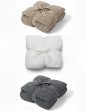 Barefoot Dreams CozyChic Ribbed Throw Blanket King / Full Queen Style: B816