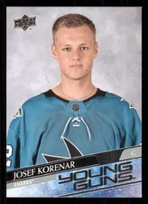 2020-21 Upper Deck #715 Josef Korenar Young Guns RC