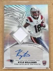 2025 Topps Chrome Kyle Williams Rookie PREM1ERE Patch Autographs (RAW)