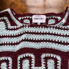 Bimba Y Lola Crochet Top, Size 8