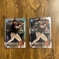 2025 Bowman Chrome Bryce Eldridge Base Chrome and Mojo Insert