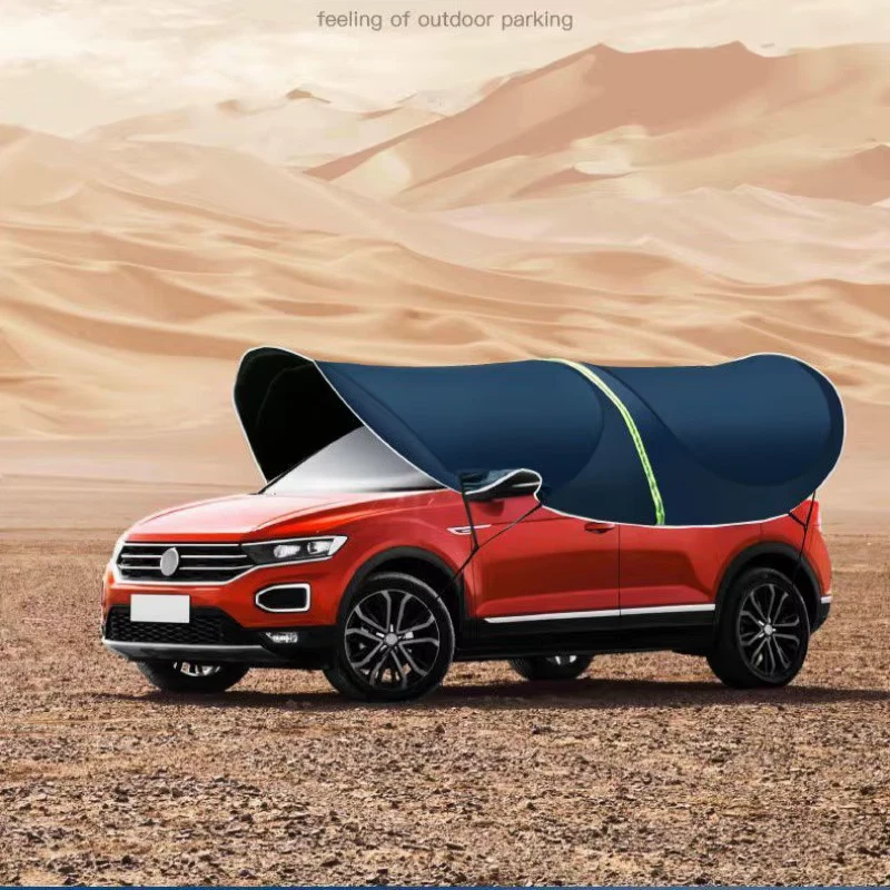 Car Umbrella Sunshade Portable Folding Anti-UV Protection Tent