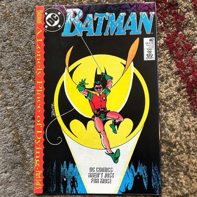Batman #442 Tim Drake as Classic Robin Key Issue 1989 DC Comics Excellent Cndtn