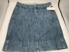 GAP Jeans Limited Edition Womens Size 2 Denim Skirt 30x19 NEW Fast Free Shipping