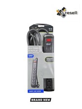 Commercial Electric 8 ft. 6-Outlet Surge Protector with 45 Degree Angle Plug