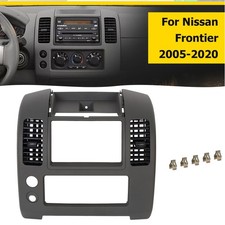 Fit 2005-2020 Nissan Frontier Center Dash Console Instrument Panel Cluster Lid Fit 2005-2020 Nissan Frontier Center Dash Console Instrument Panel Cluster Lid