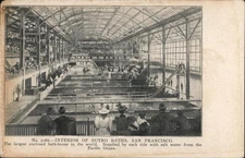 San Francisco,CA Interior of Sutro Baths Mitchell Francisco County Vintage