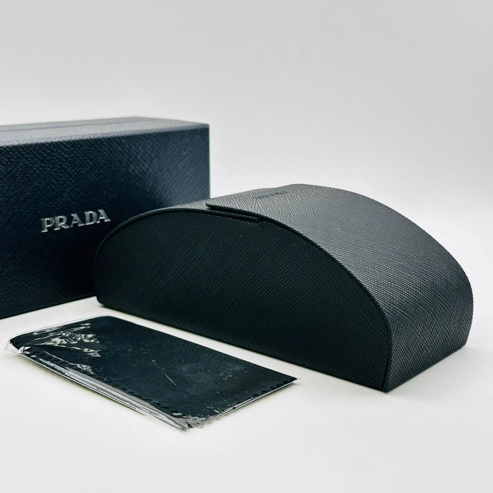 Prada Sunglasses Case Glasses Case Sunglasses Box Cleaning Cloth Size XL New - Image 2 of 4