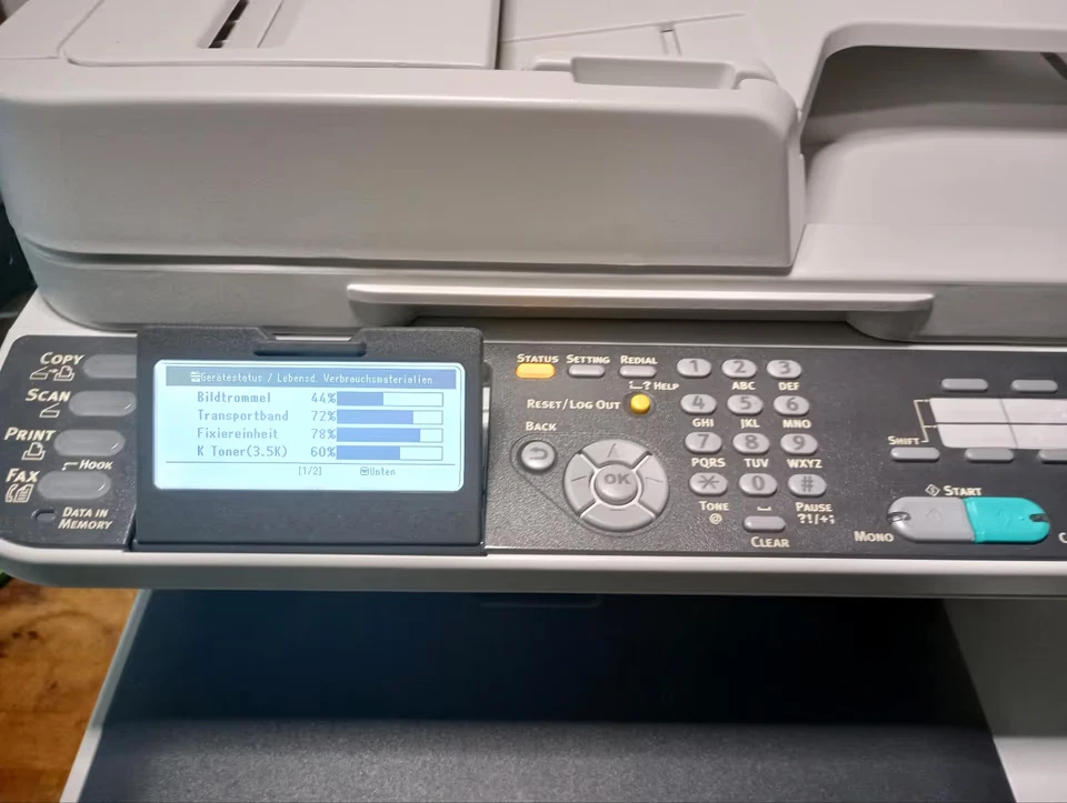 OKI MC363 MFP WLAN Farblaser mit 2 Jahre Garantie Rechnung - Bild 3 von 4