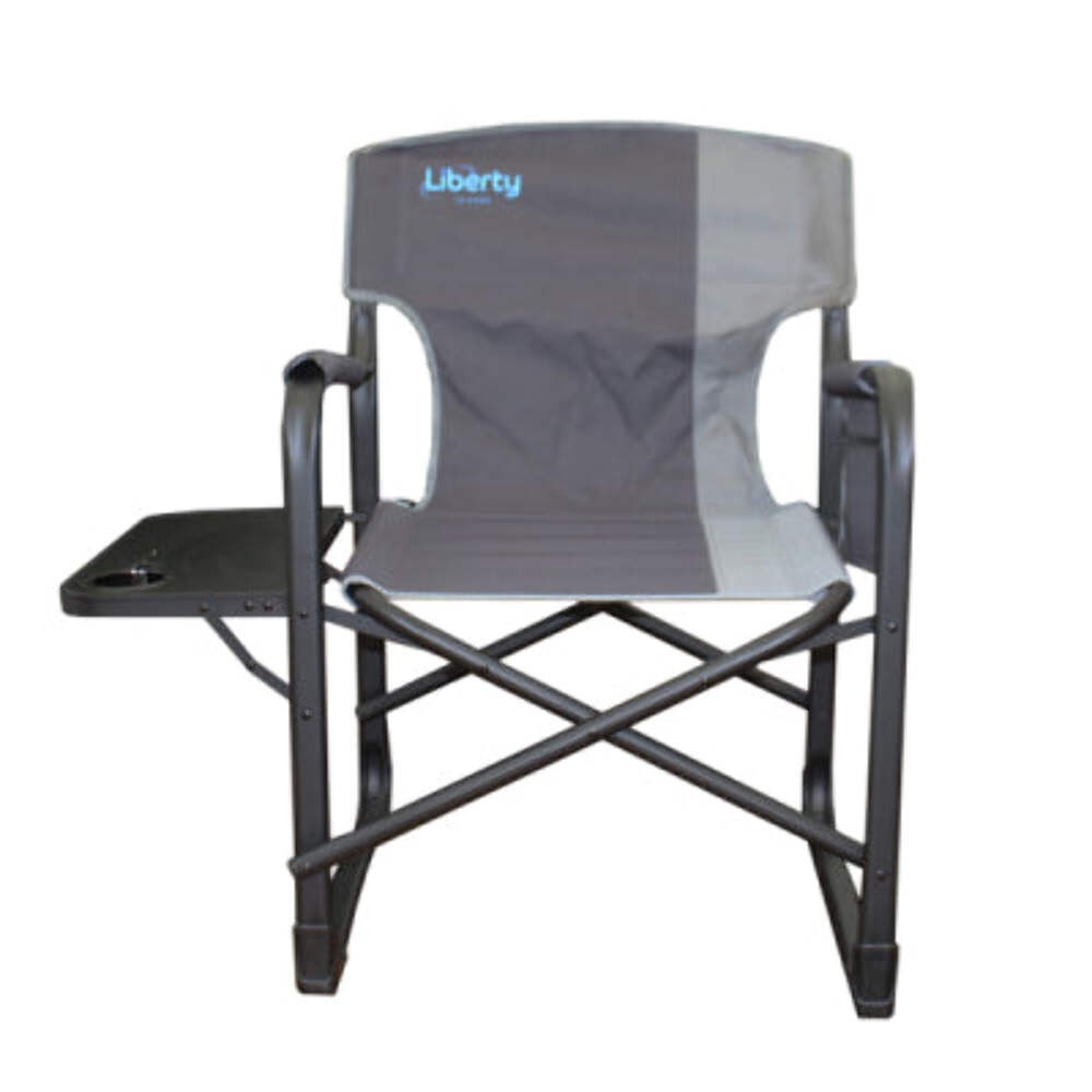Liberty Director Chair - Grey Camping Chair