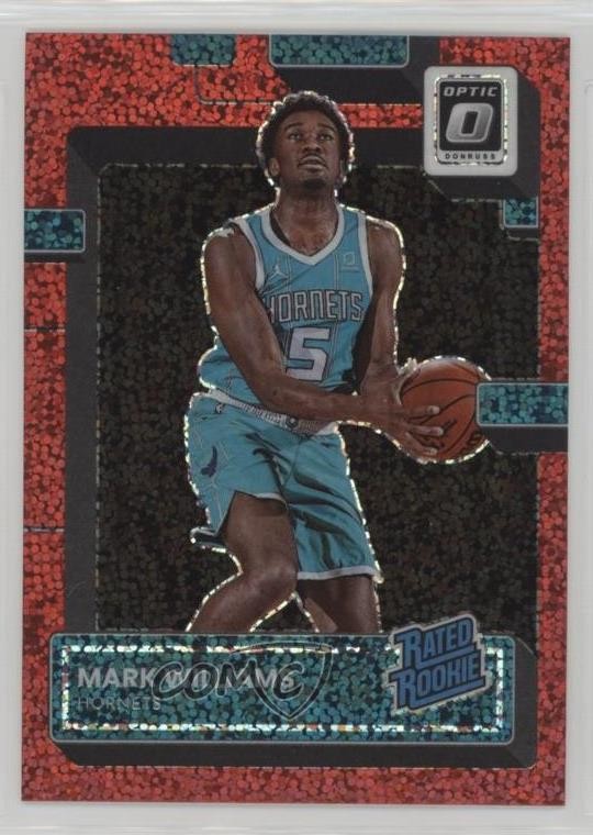 2022 Panini Donruss Optic Rated Rookie Red Sparkle Prizm Mark Williams #245 7n6