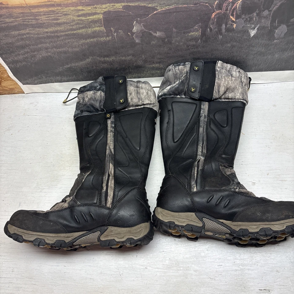 Mossy Oak Break Up Camo Hunting Scent Blocker Boots Over Calf Size 11 Gorpcore - Image 2 of 4