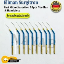 Ellman surgitron Vari-Tip Microdissection Needle Electrode  Tungsten Tips New CE