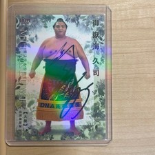 Ozeki Sumo Autogrammkarte mit Etui - Kazumi Mitakeumi, männlich tt7