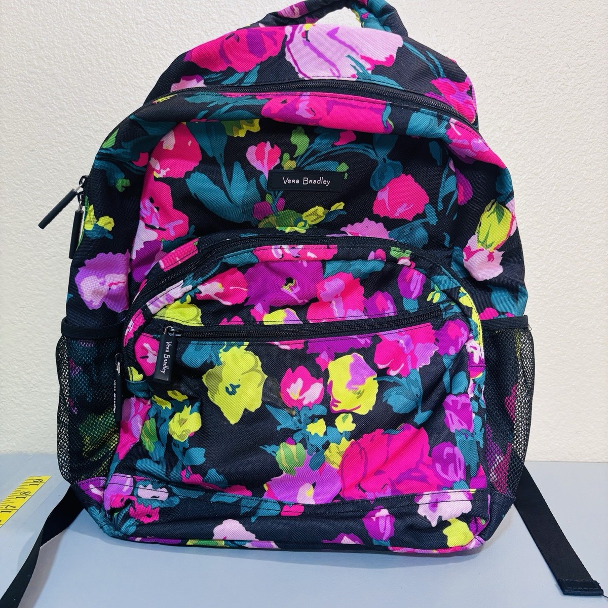 Vera Bradley Hilo Meadow Large College Backpack Purse Work  display picture 3