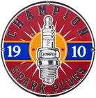 VINTAGE CHAMPION SPARK PLUGS PORCELAIN SIGN DEALERSHIP GAS STATION MOTOR OIL