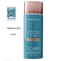 Colore Science Sunforgettable Sunscreen cream Face Shield Flex SPF 50 Medium   