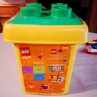 Vintage LEGO DUPLO Explore  Preschool Building Toy 90pc Bucket 2002 Creepy Kids