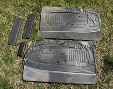 Datsun 510 Bluebird Coupe 68-73 Door Panel Card Front SSS 1600 1800 Black 2 Dr