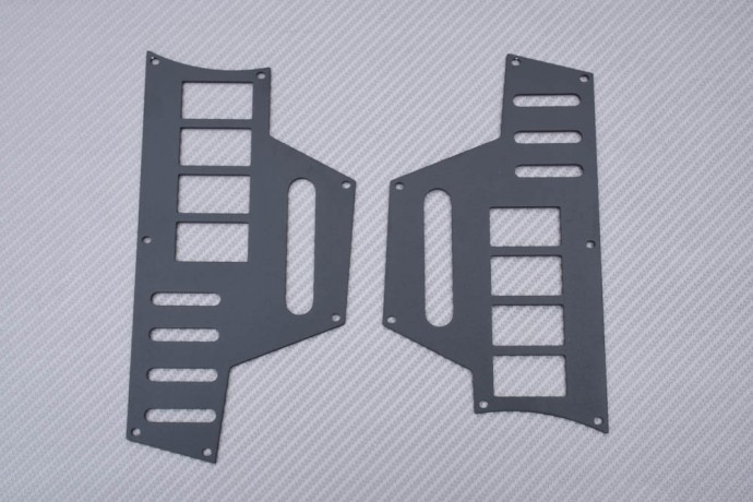 Support instruments de cockpit Polaris RZR 1000 XP 2014-2019 noir en ABS