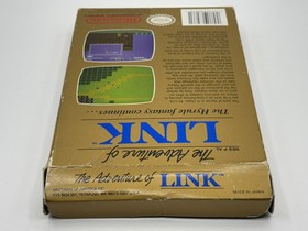 Zelda II The Adventure of Link [Oval SOQ R] NES NINTENDO CIB CAJA C&Oacute;DIGO ESTRELLA NEGRA