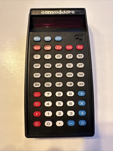 Calculatrice scientifique COMMODORE SR4148 R / N°001012 Tbe Non Teste Vintage