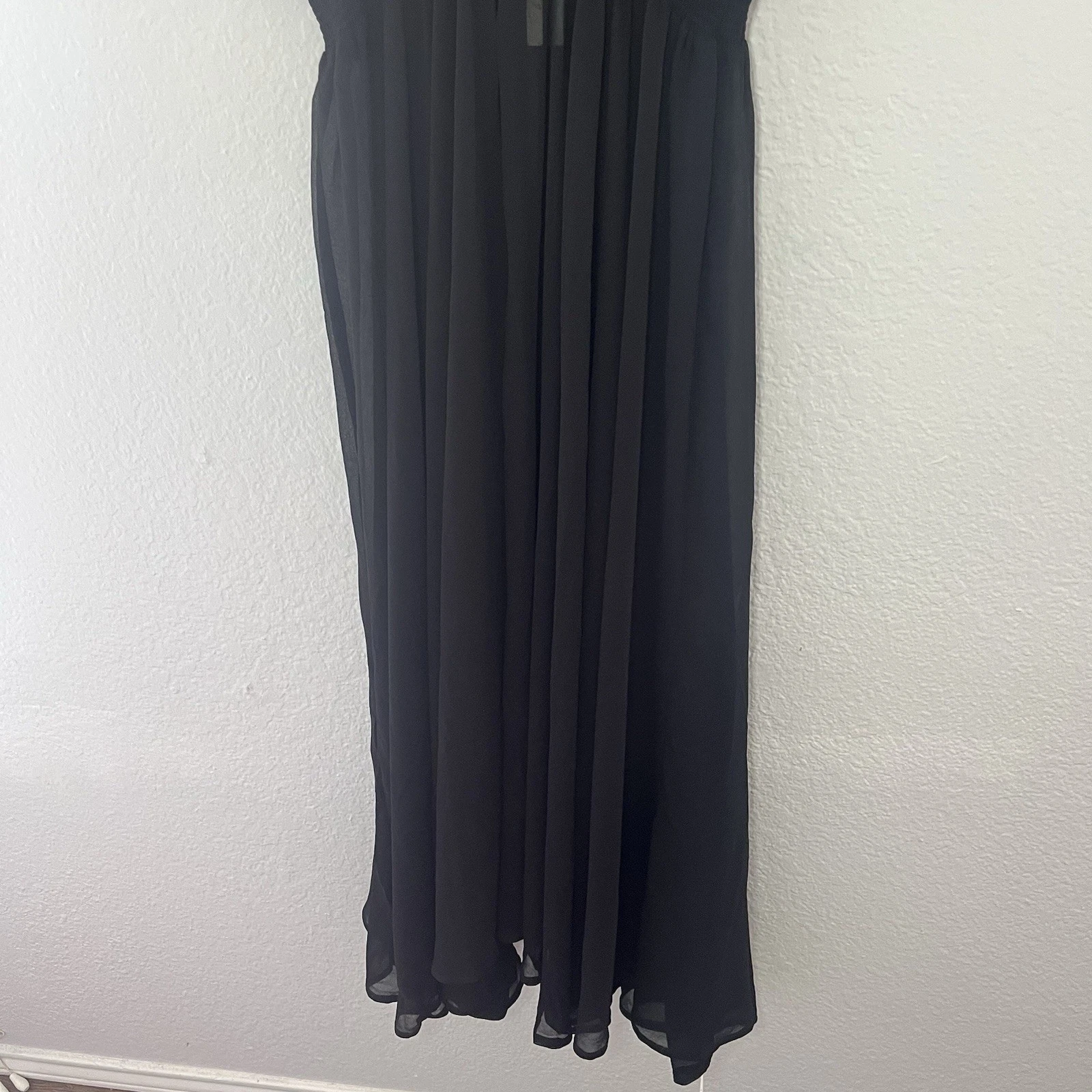 vestito copricostume kate spade nero poliestere trasparente taglia media