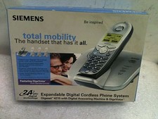 New Siemens Gigaset 4215 2.4Ghz S/Black Cordless Phone