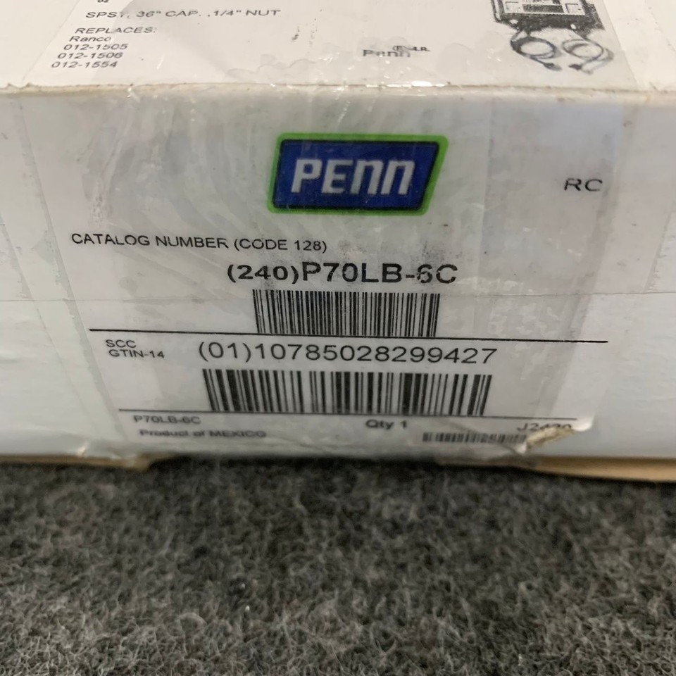 PENN P70LB6C Dual Pressure Control LS 1280 psig, HS 100500 psig eBay
