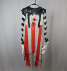 Oversized Arms Creepy Clown Kids Halloween Costume Jumpsuit - 8-10 Medium #2538