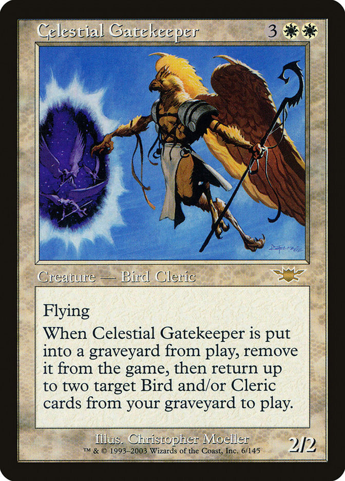 1x Celestial Gatekeeper - LP - Legions - SPARROW MAGIC mtg