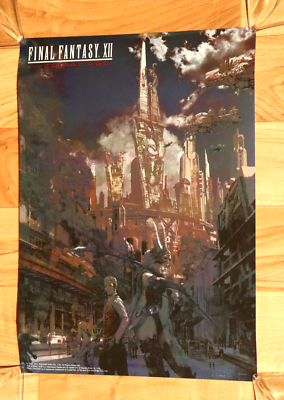 【希少】FINAL FANTASY XII ポスター2枚セット FINAL FANTASY XII 12 THE ZODIAC AGE Rare Promo Poster PlayStation