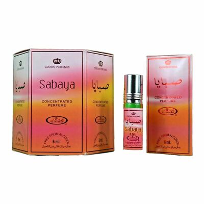 Sabaya 6ml by Al Rehab Perfume Oil/Attar/Ittar( BOX OF 6) USA SELLER