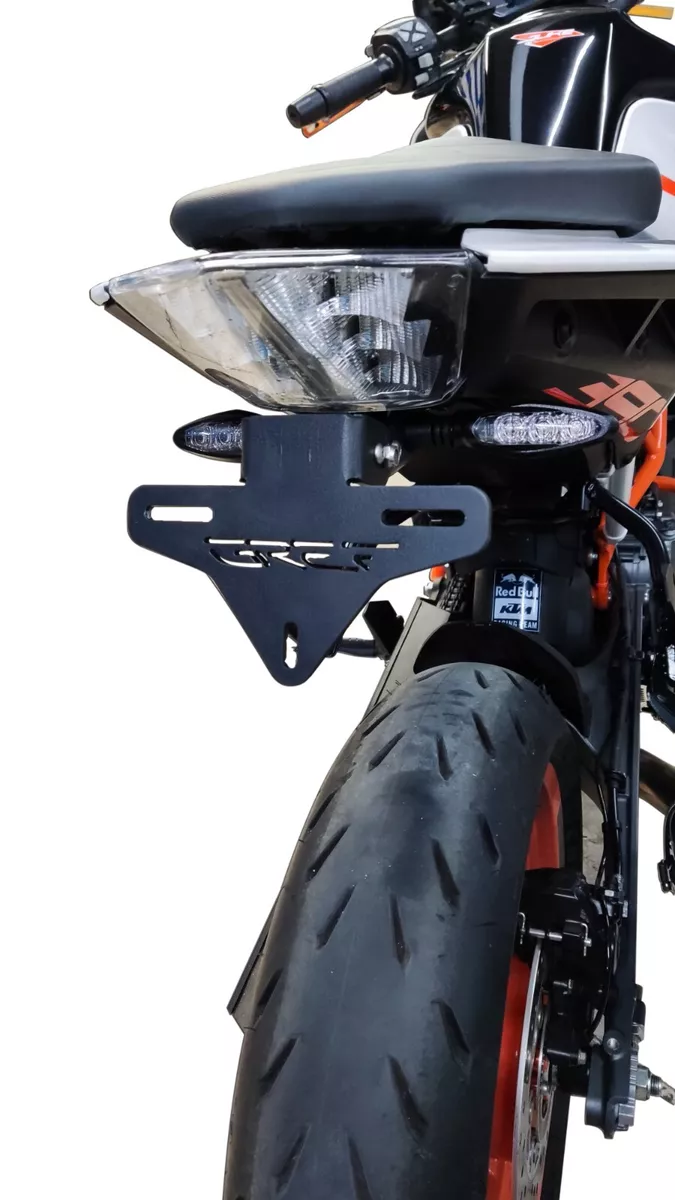 KTM Duke 125 250 390 18 22 Tail Tidy Foldable Number Plate by Gref Innovation
