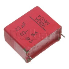 MKS4 WIMA Metallized Polyester MKP Audio Capacitor 63V 22uF 30x25x14mm