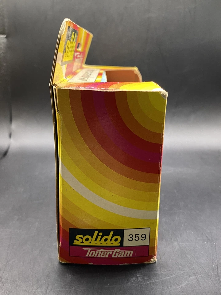 Solido Toner Gam #359 Simca Unic Chasse Neige Original Box Vintage Missing Film - Image 4 of 4