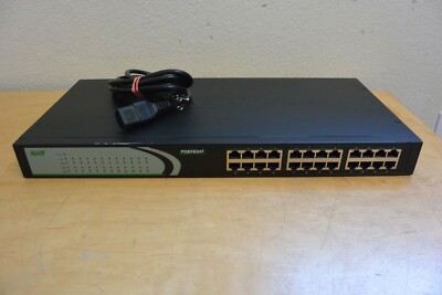 ALLOY POEFE24T 24-PORT 10/100 802.3af POE SWITCH FOR IP PHONE / IP CAMERA / AP