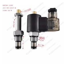SV-08-2NCP Solenoid Valve SV08-B20 Power Unit Lift Hydraulic Load Valve DC24V