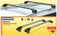 S9200+9240 BARRE PORTATUTTO/PORTAPACCHI GEV ALLUMINIO X SW CON B.LONGITUDINALI