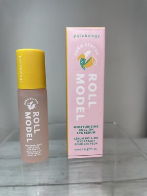 Patchology Roll Model Moisturizing Roll-On Eye Serum, 11ml, New in Box