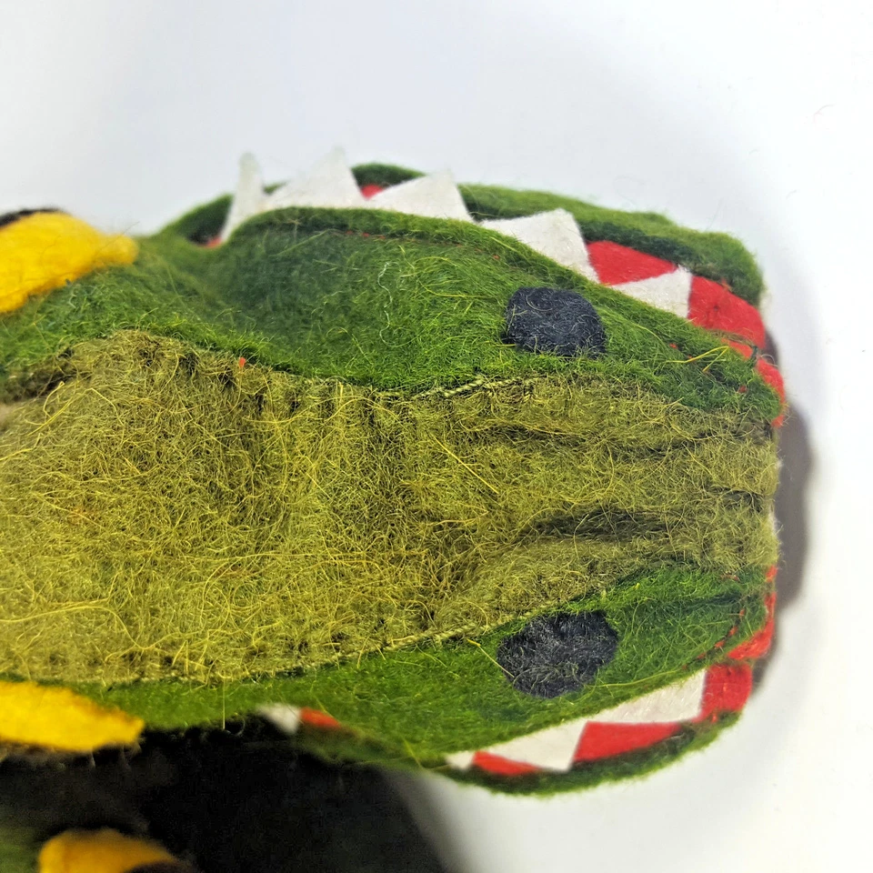 Gator Zooties Botines Bebé Seda Ruta Bazar 0-12 Meses Zapatillas Cocodrilo Cocodrilo Foto 3 de 4