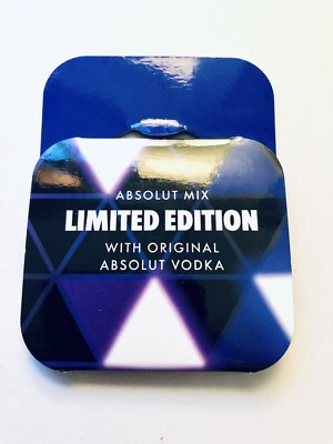 ABSOLUTELY VODKA MIX TAG (UK) *NEW* DAMAGED - please check picture