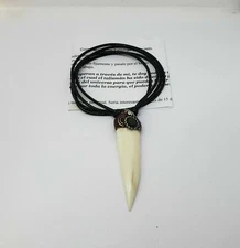 TALISMAN COLMILLO ORIGINAL PARA DINERO SUERTE Y PROTECCION INSTRUCC. INCLUIDAS