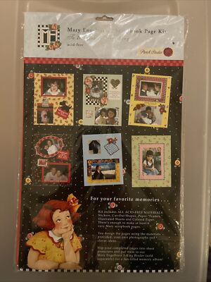 Mary Engelbreit s Scrapbook Page Kit Favorite Memories To Imagine Is Everything