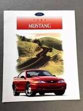 1997 Ford Mustang Gt And Convertible 12-page Original Car Sales Brochure Catalog