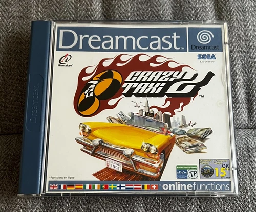 Crazy Taxi 2 PAL (UK/Europe) Dreamcast