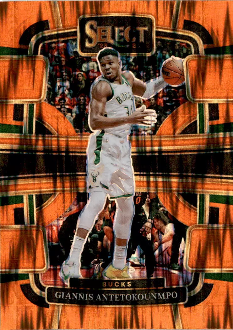 Giannis Antetokounmpo trading card